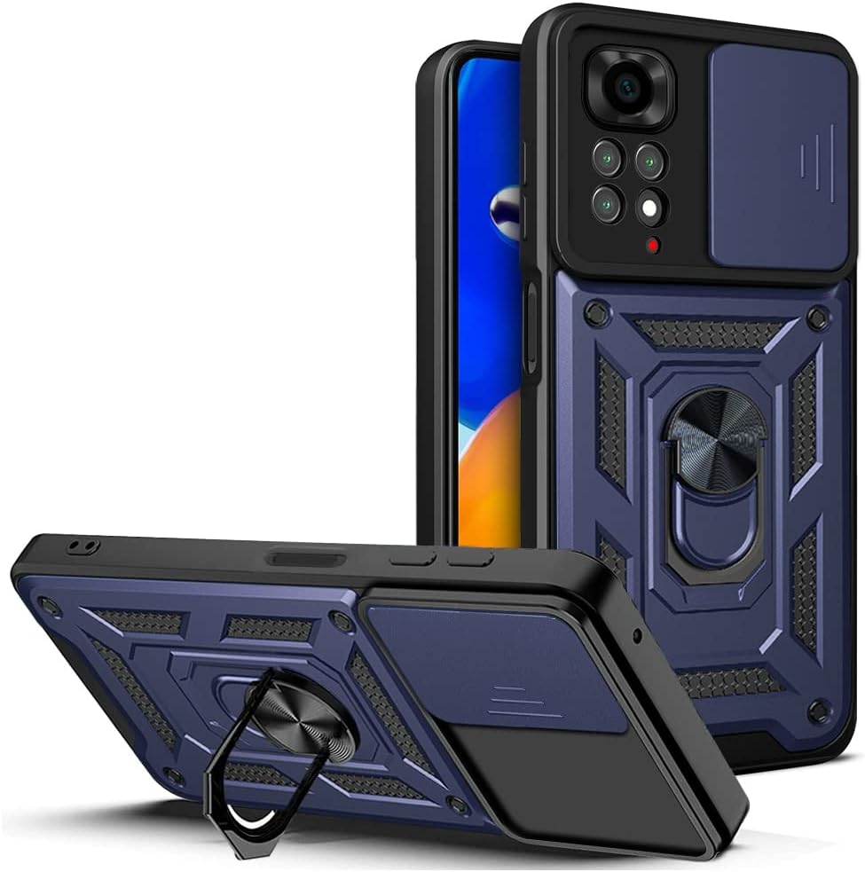 Coque Incassable coulissante pour Xiaomi Redmi Note 13,12,11 Pro,Plus,11s,12s .