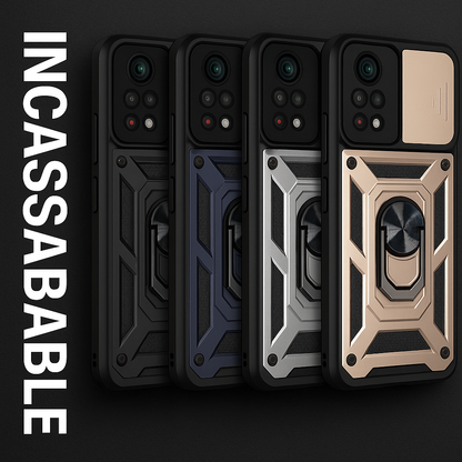 Coque Incassable coulissante pour Xiaomi Redmi Note 13,12,11 Pro,Plus,11s,12s .
