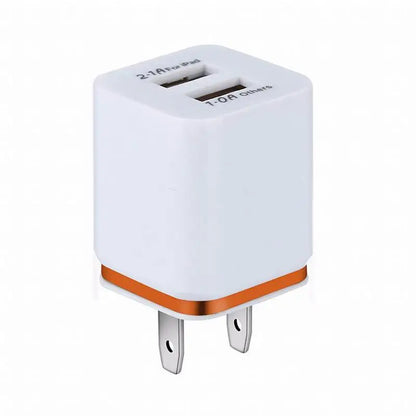 3A Duals USB Mobile Phone Fast Charging With Smart Charging Cell Phone Wall Chargers Duals Charger Block Portable For Travel