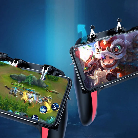 Manette de jeu pour téléphone mobile à double ventilateur A69F, adaptée aux jeux PUBG et aux films