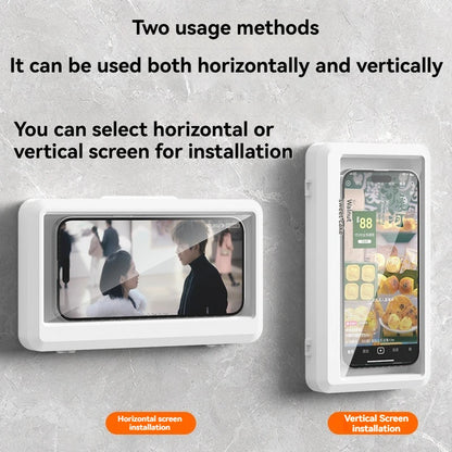 Étui de Téléphone Etanche et Antibuée pour Salle de Bain, Taille Universelle