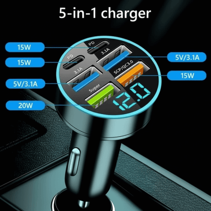 Chargeur 5-in-1 optimisé