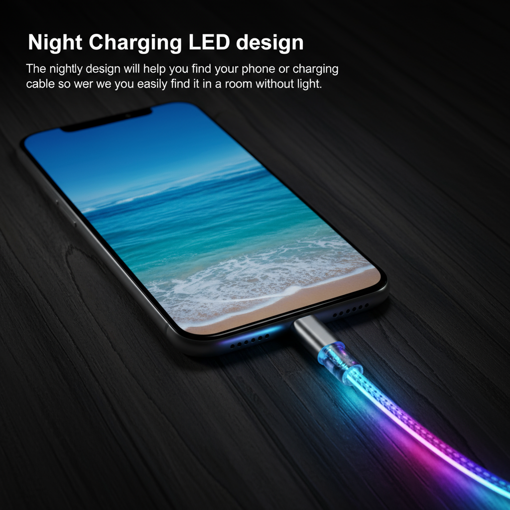 Design LED de charge nocturne optimisé