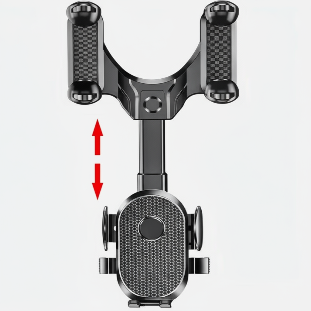 Support téléphone voiture avec mécanisme ajustable optimisé
